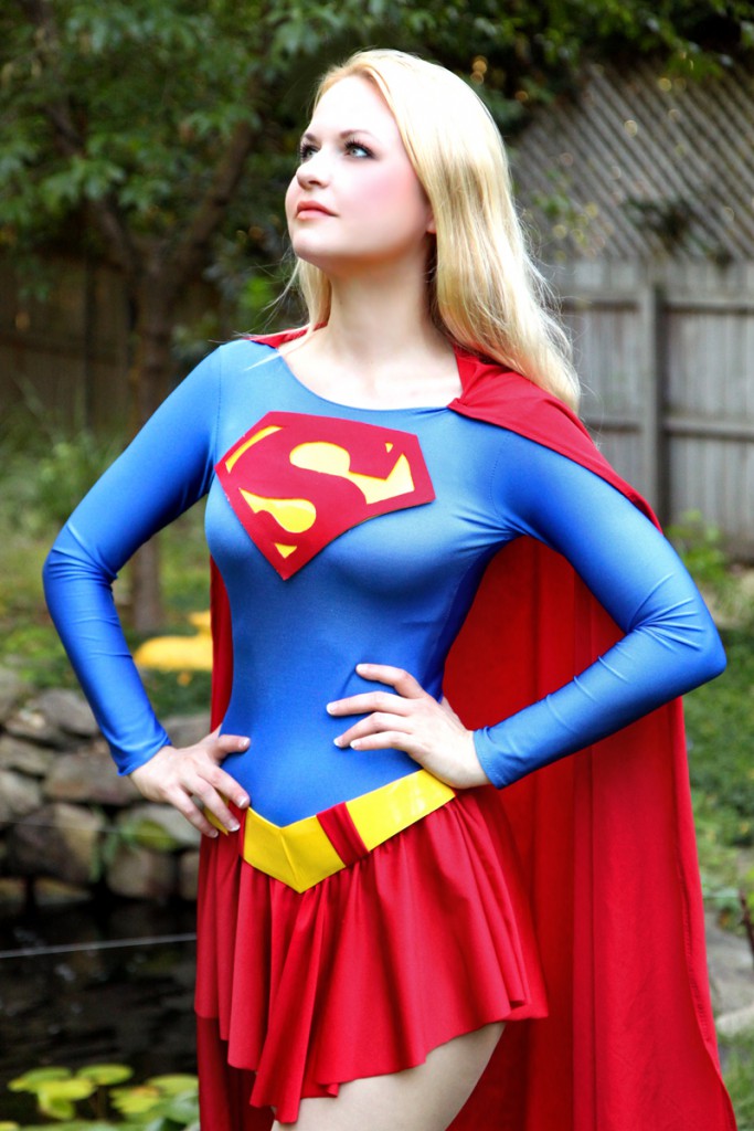 Girls Dressed Up As Supergirl Thought Rot